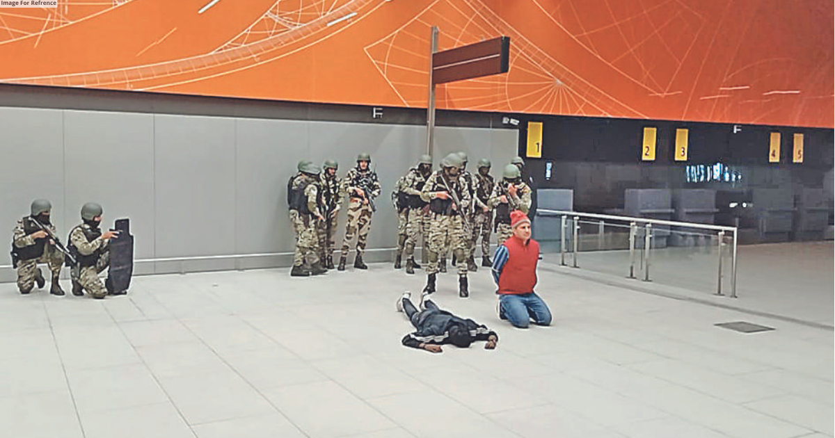 Anti-terror mock drill at Jaipur airport